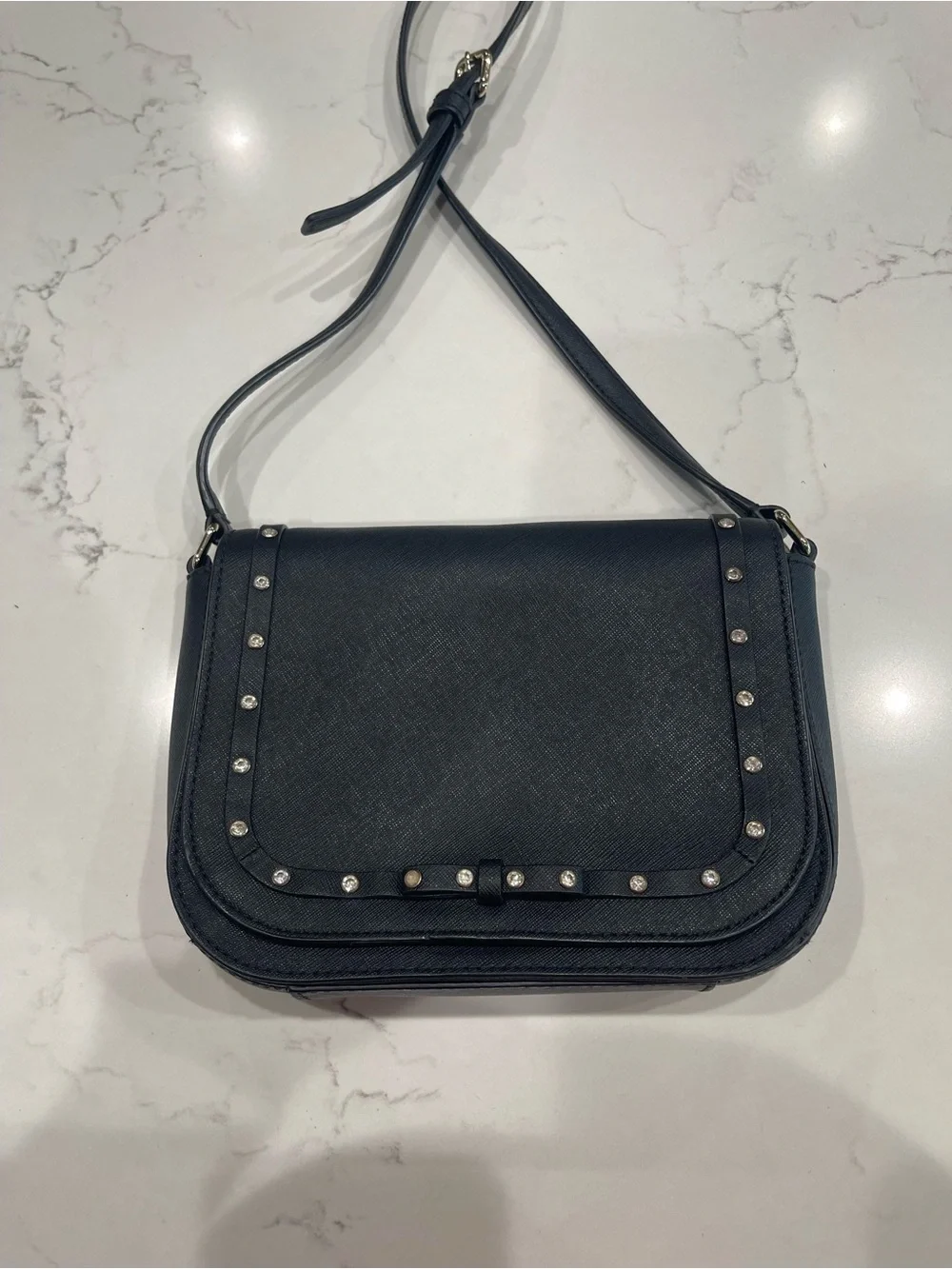 kate spade Black Studded Crossbody Bag